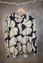 Camicia fantasia a maniche lunghe