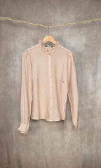 Camicia con collo alla coreana