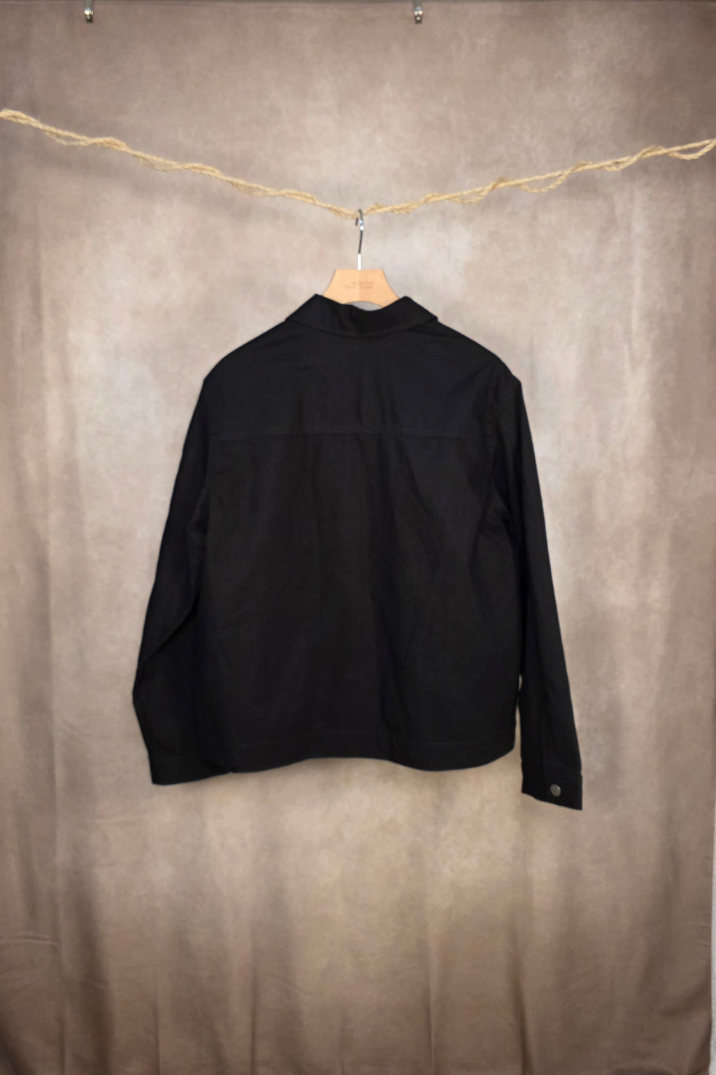 Giacca di jeans con zip