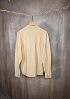 Camicia overshirt in cotone organico