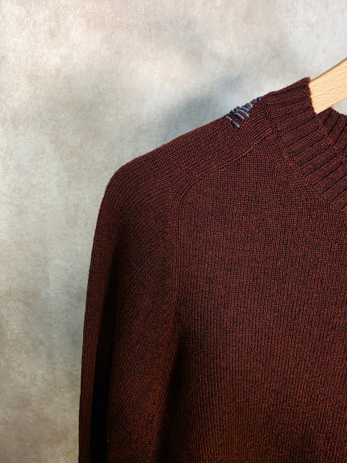 Maglia girocollo in lana