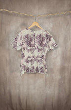 Camicia fantasia monocromatica