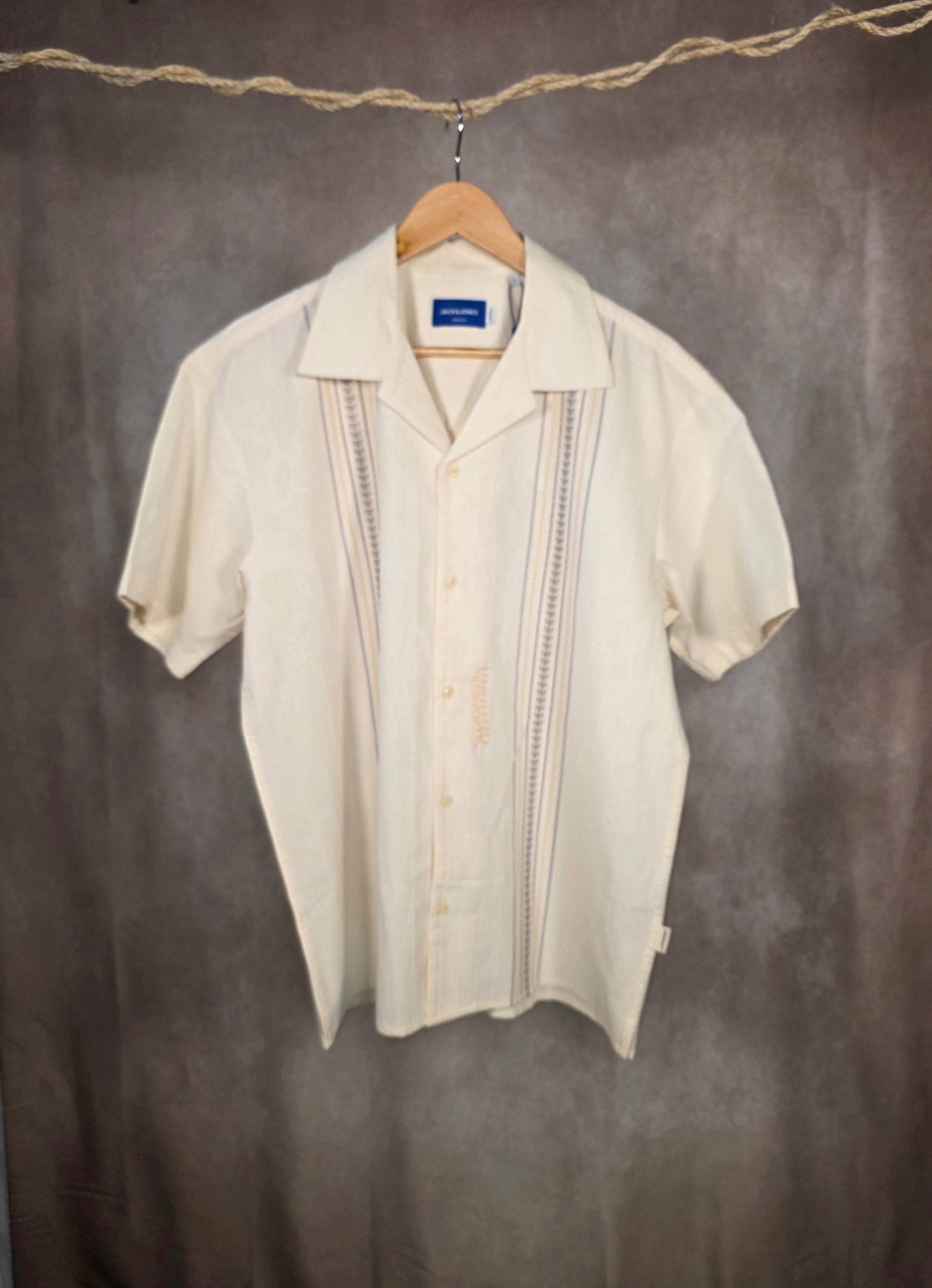 Camicia con colletto cubano