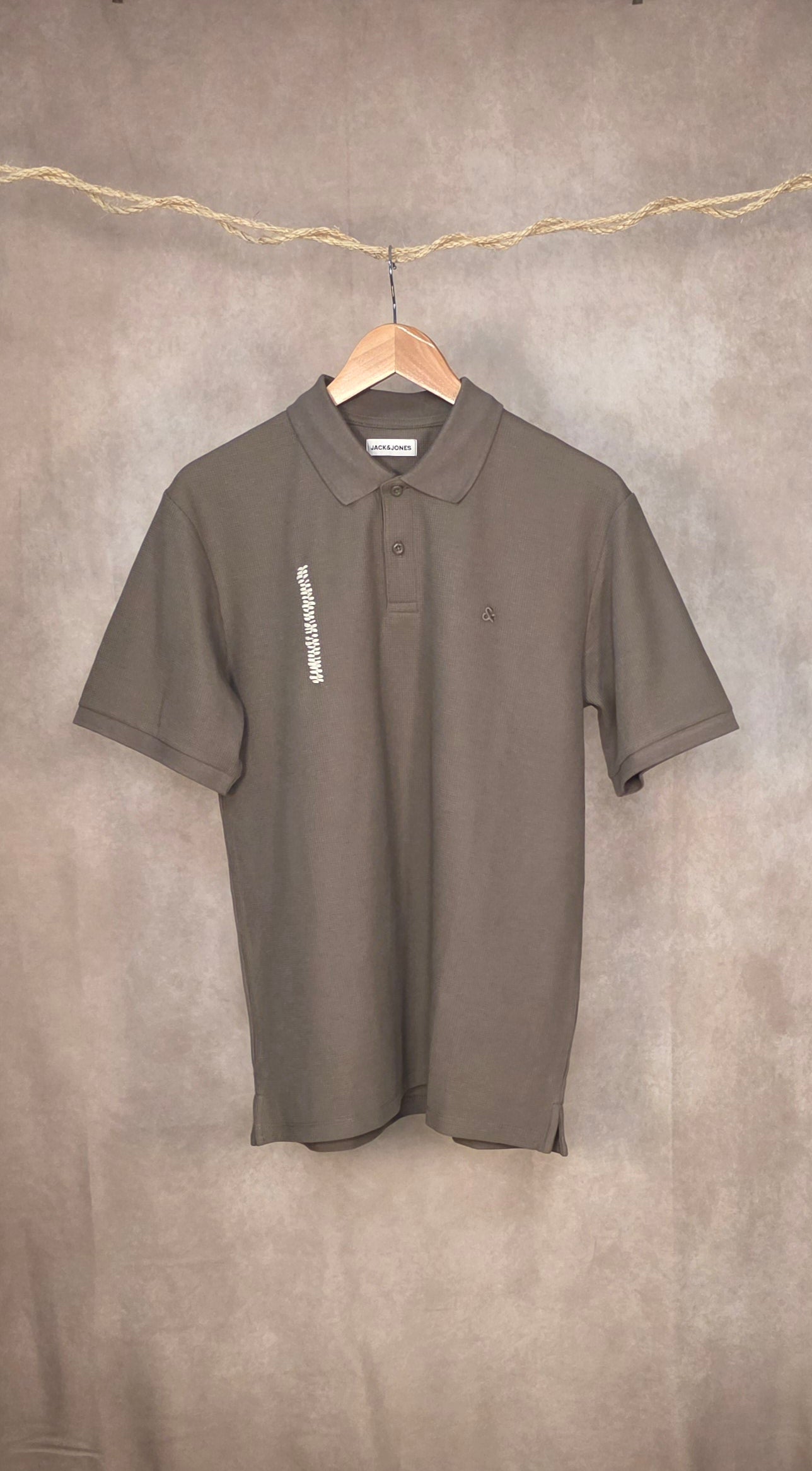 Polo grigio tortora