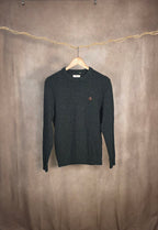 Maglia girocollo verde scuro