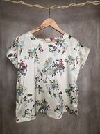 Camicia stampa floreale