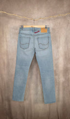 Jeans slim fit in denim chiaro