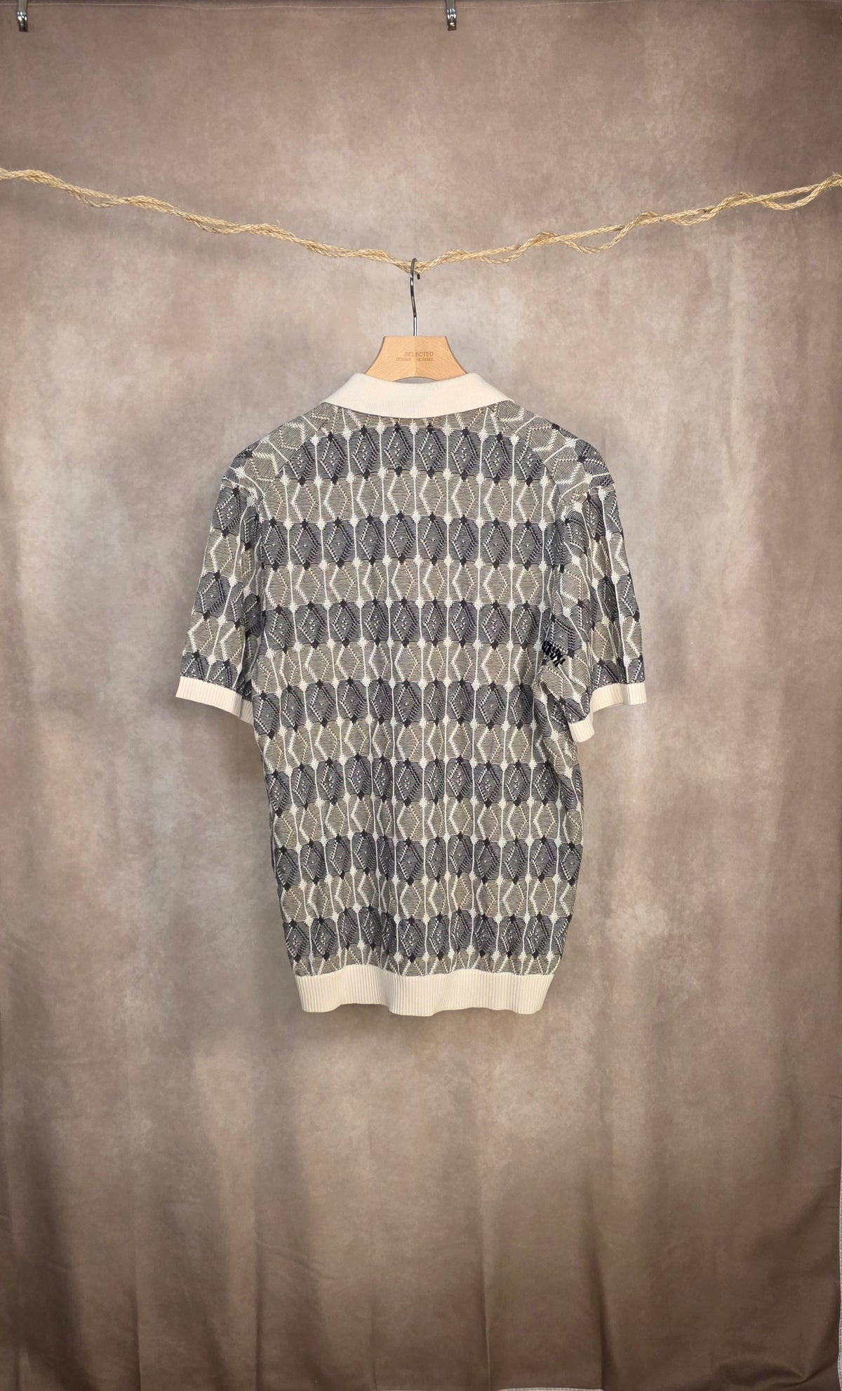 Polo in maglia di cotone organico