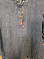 Canotta Jeans Smanicata