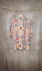 Camicia stampa grafica all-over