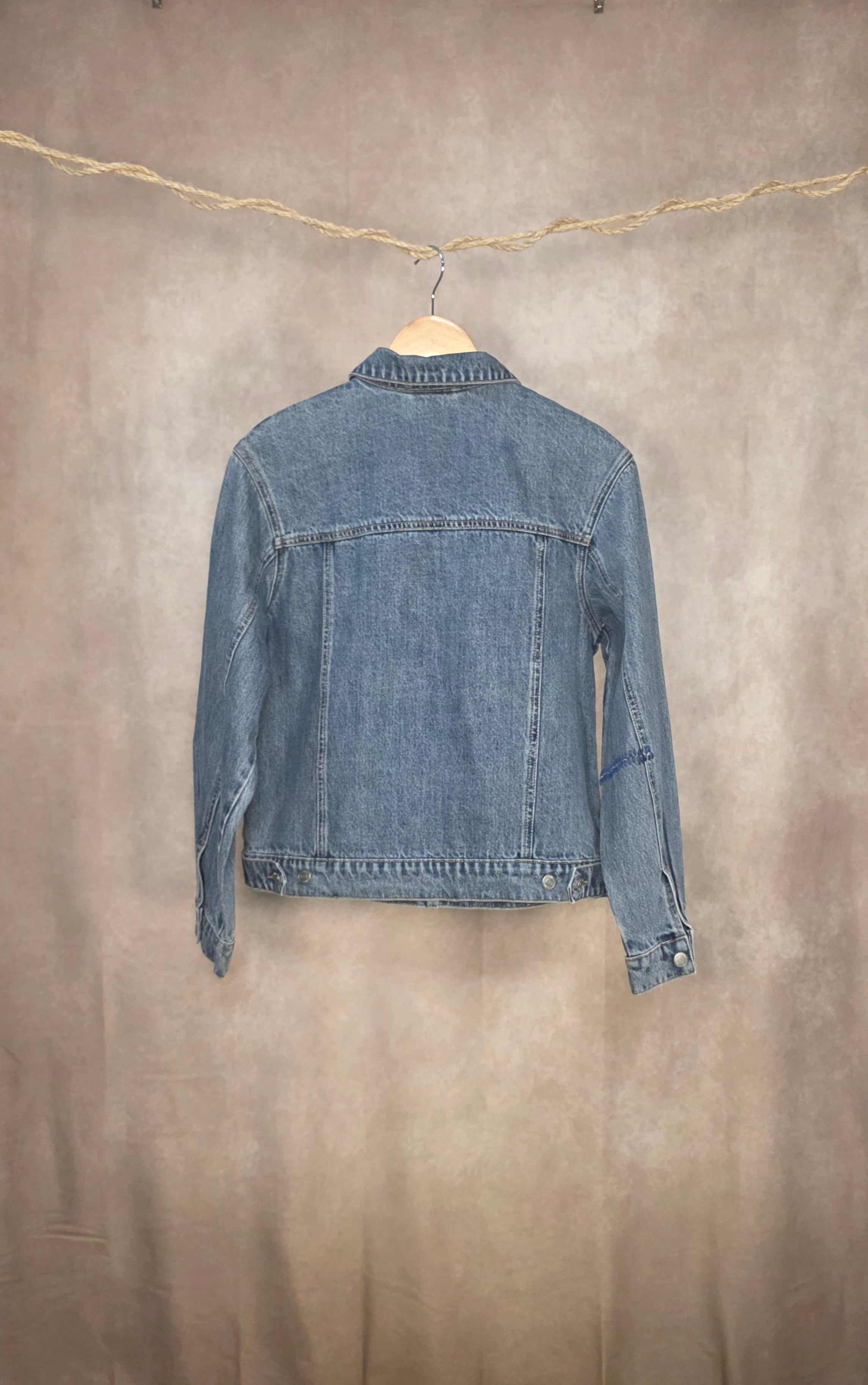 Giacca in denim di cotone