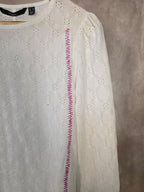 Camicia romantica in sangallo
