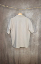 Camicia relaxed fit in misto cotone