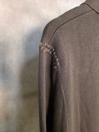 Polo a maniche lunghe in maglia di cotone