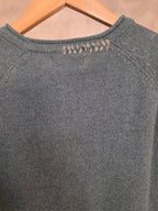 Maglia casual verde minerale