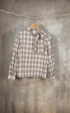 Camicia a quadri in cotone