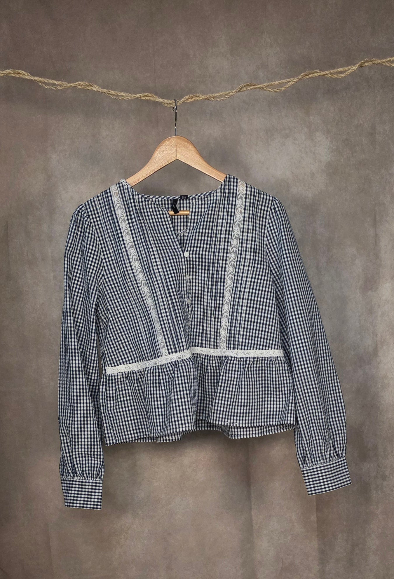 Camicia a fantasia quadri