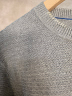 Maglia girocollo in cotone organico