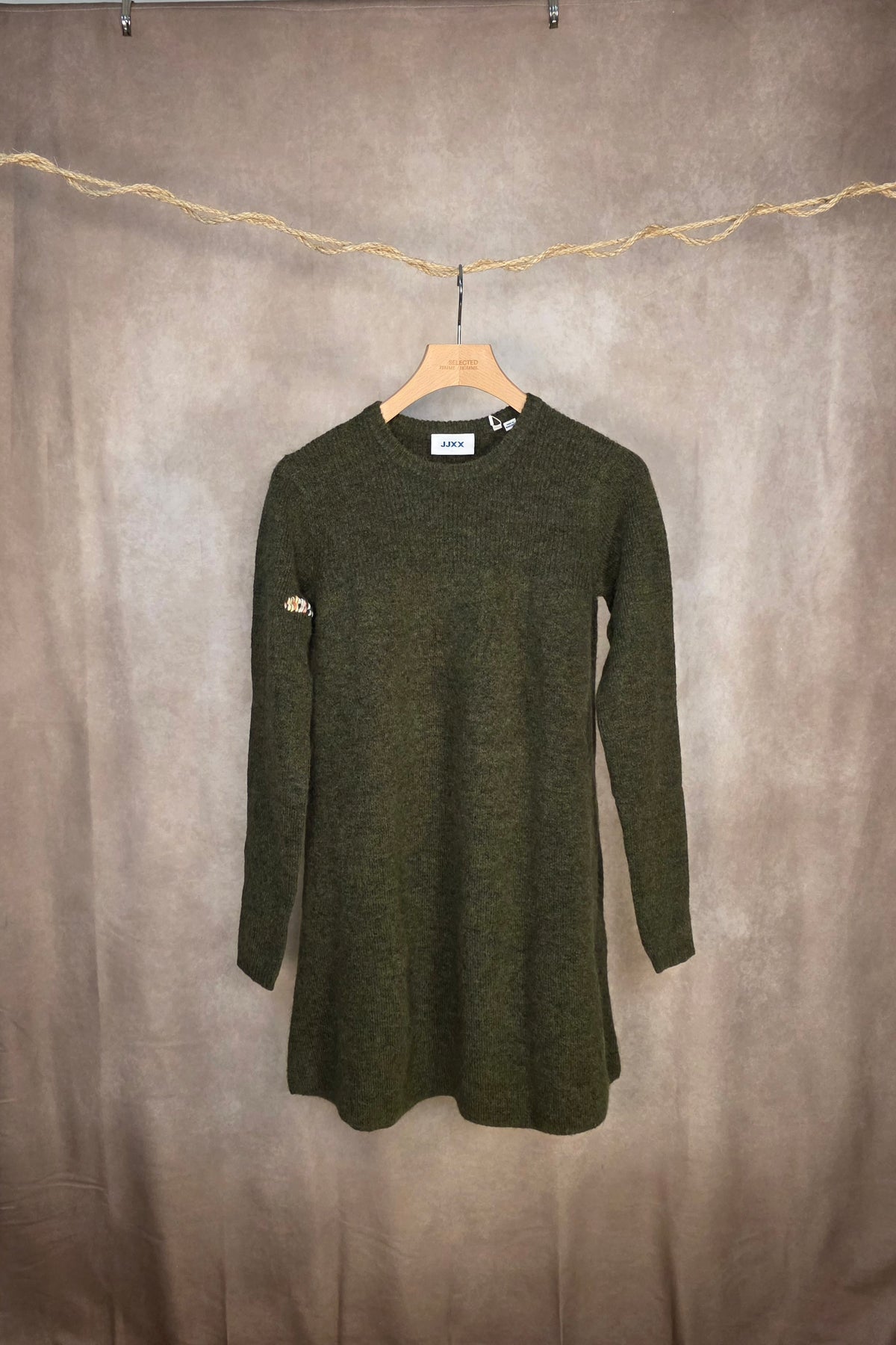 Abito mini in maglia