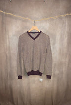 Maglione a scollo V in misto lino di Slowear Zanone