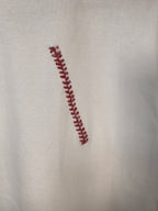 Polo piqué bianco in misto cotone