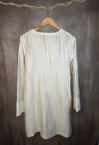 Abito in tessuto jacquard