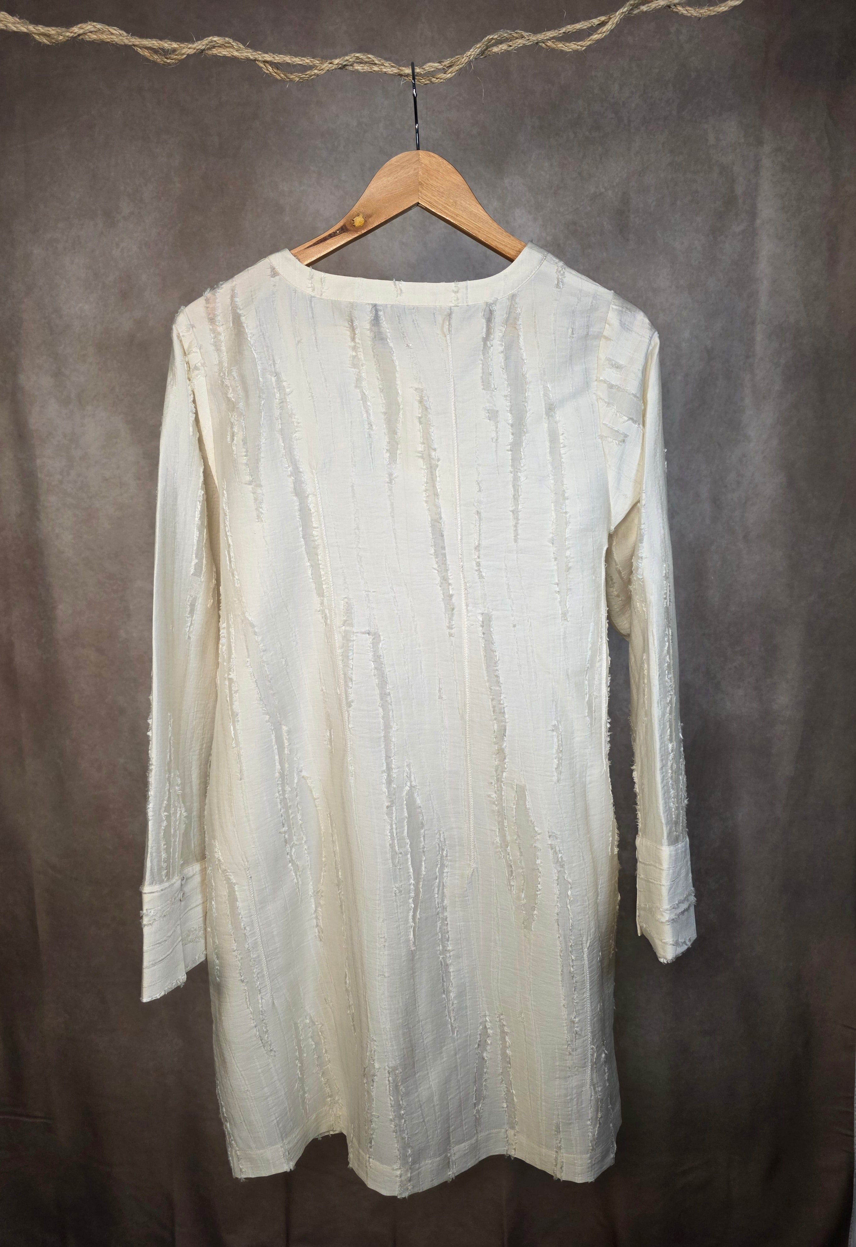 Abito in tessuto jacquard