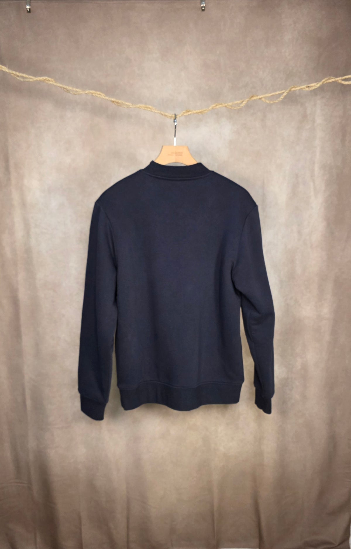 Felpa imbottita con zip
