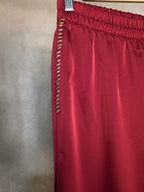 Pantaloni a palazzo rossi