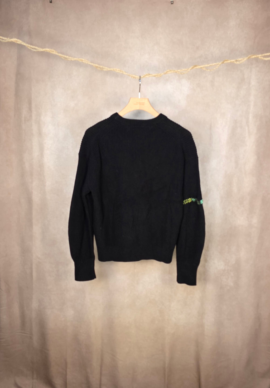 Maglia nera in cotone