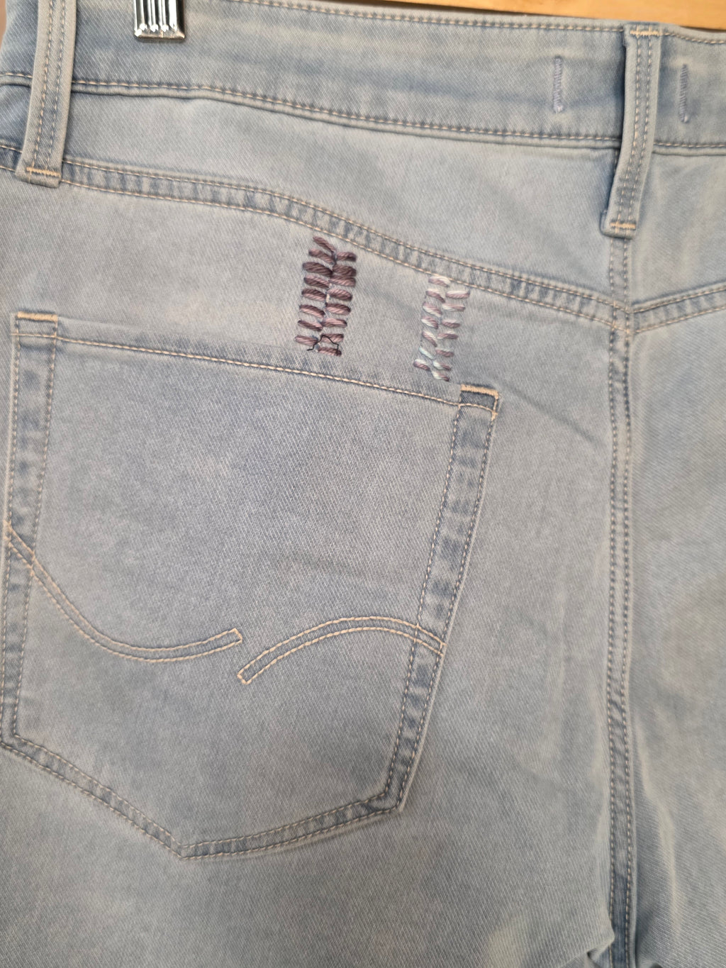 Shorts in denim chiaro
