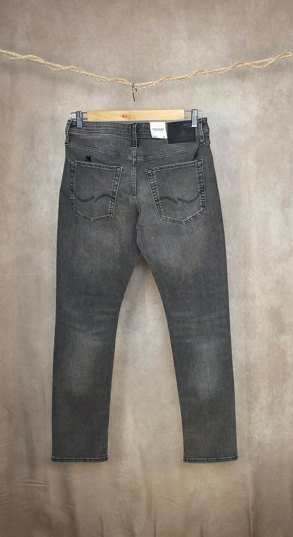 Jeans grigio scuro slim fit