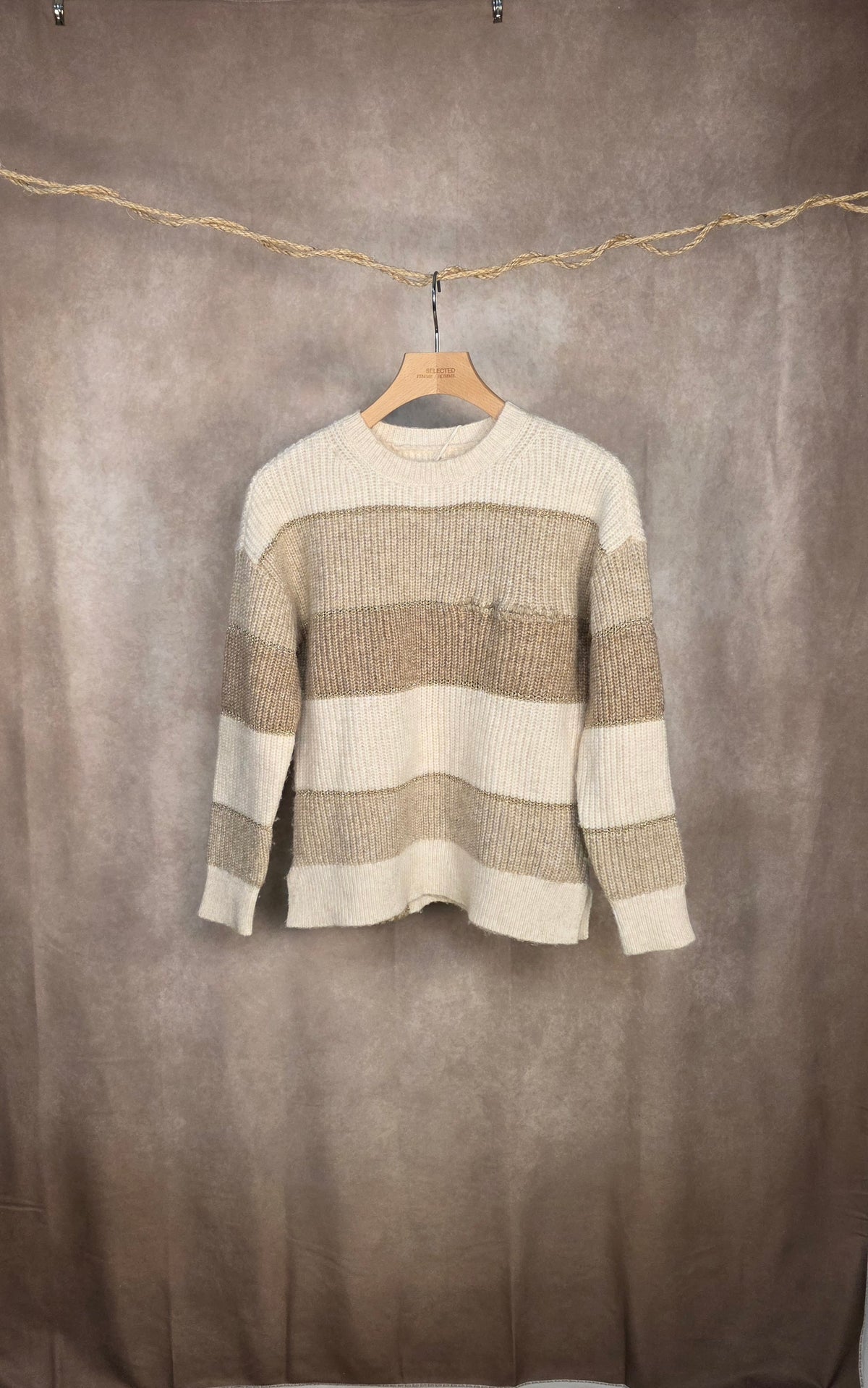 Maglione crewneck in maglia morbida