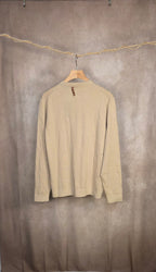 Maglia girocollo in misto cashmere