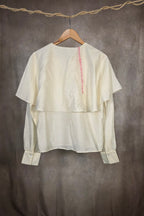Camicia drappeggiata