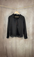Camicia con retro in pizzo