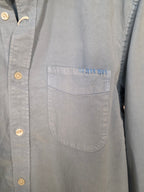 Camicia a maniche lunghe in misto cotone