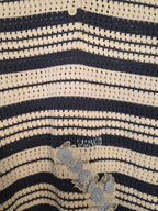 Polo in maglia a righe