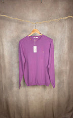 Maglia girocollo lilla di SUN68
