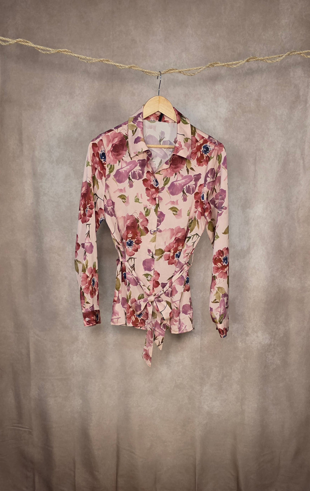 Camicia a Stampa Floreale