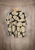 Camicia oversize in fantasia