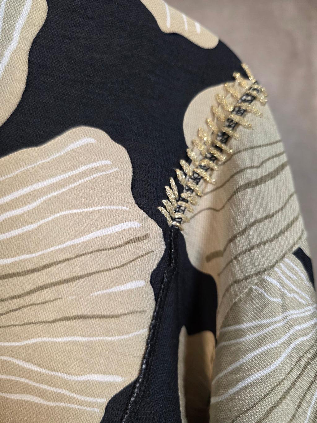 Camicia fantasia a maniche lunghe