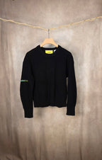 Maglia nera in cotone