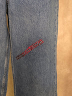 Jeans wide high waist