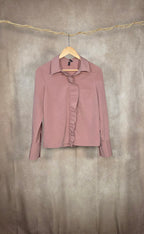 Camicia con rouches