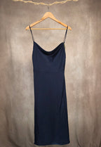 Vestito maxi elegante con spalline regolabili
