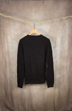 Maglione girocollo in cotone organico