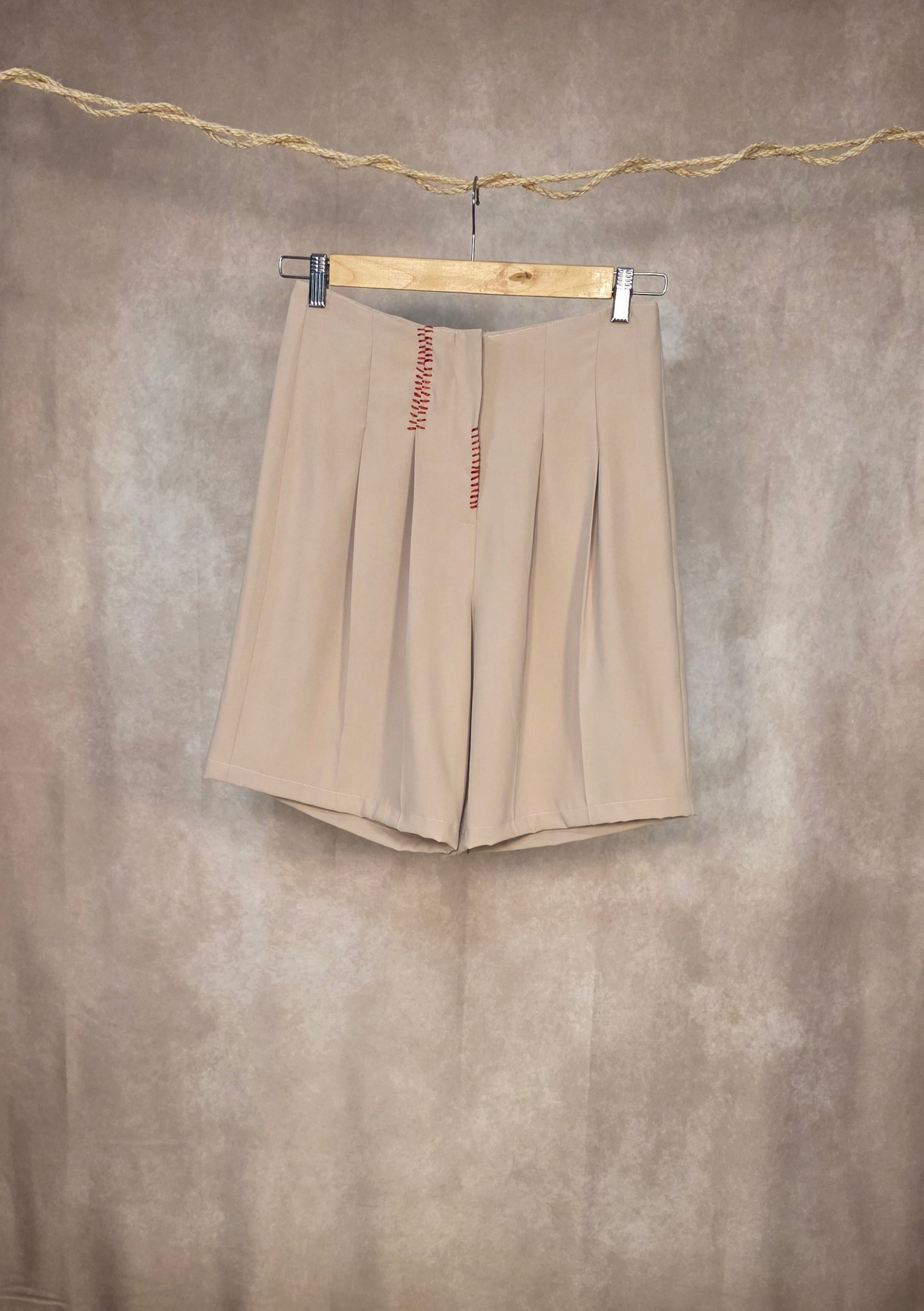 Shorts con pinces