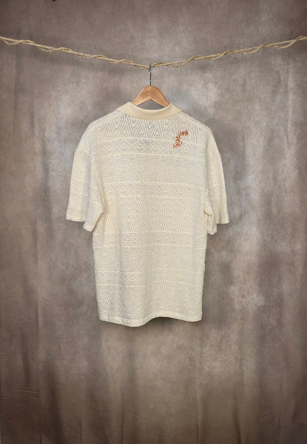 Polo taglio comodo in maglia