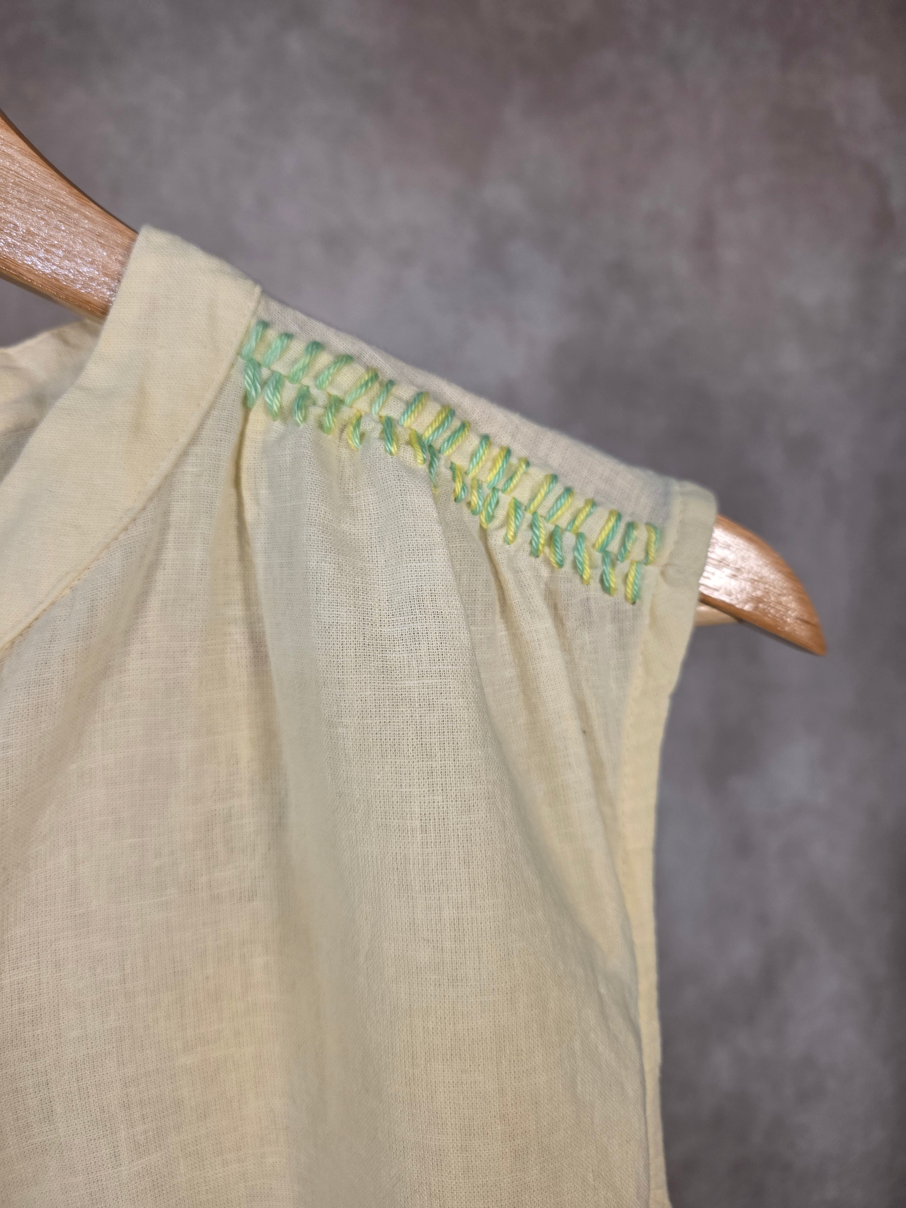 Camicia senza maniche soft touch